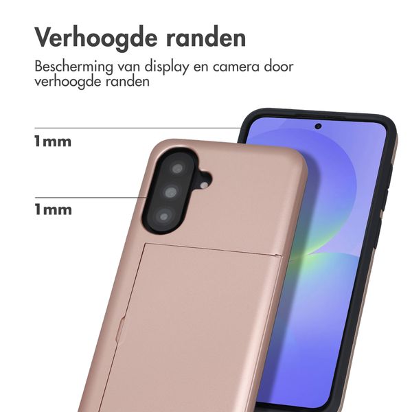 imoshion Backcover met pasjeshouder Samsung Galaxy A37 (5G) - Rose Gold