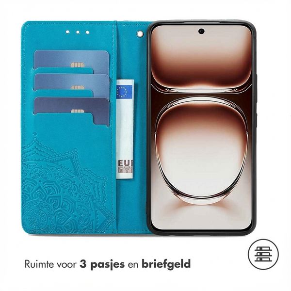 imoshion Mandala Bookcase OnePlus Nord 4 - Turquoise