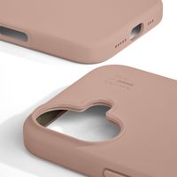 iDeal of Sweden Silicone Case iPhone 16 - Blush Pink