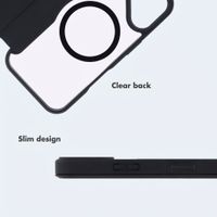 imoshion Transparent Bookcase with MagSafe Apple iPhone 17 - Black
