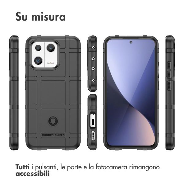 imoshion Rugged Shield Backcover Xiaomi 13 - Zwart