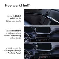 imoshion CarPlay Dongle - Voor draadloze Apple CarPlay en Android Auto