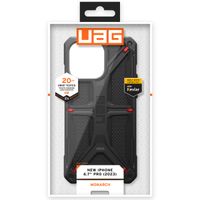 UAG Monarch Backcover Apple iPhone 15 Pro Max - Kevlar Black
