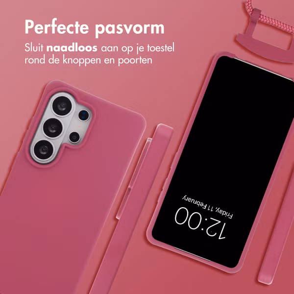 imoshion Color Backcover met afneembaar koord met MagSafe Samsung Galaxy S26 Ultra - Raspberry