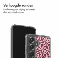 imoshion Design hoesje Samsung Galaxy S25 - Bloom Love Blush