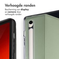 Accezz Classic Tablet Case Samsung Galaxy Tab S10 Lite / S9 11.0 inch / Tab S10 FE / S9 FE 10.9 inch - Groen