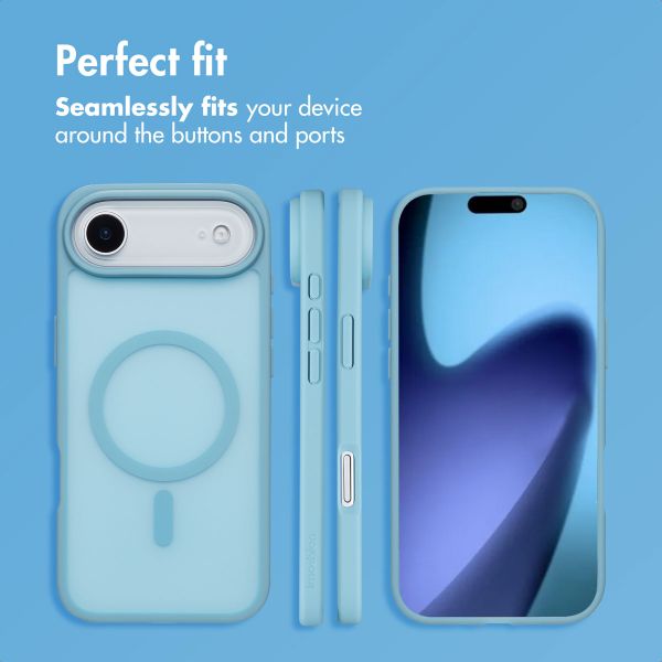 imoshion Colour Guard Back Cover with MagSafe Apple iPhone Air - Light Blue