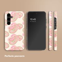 Selencia Vivid Backcover Samsung Galaxy S24 FE - Paisley Blush