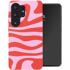 Selencia Vivid Backcover met MagSafe Samsung Galaxy S26 Ultra - Dream Swirl Pink