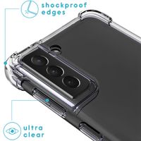 imoshion Backcover met koord Samsung Galaxy S21 Plus - Zwart & Goud