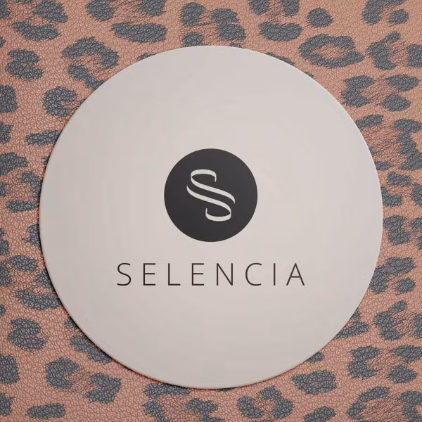 Selencia Sabi Laptop Cover Panterprint Apple MacBook Pro 14 inch (2021 / 2023 M3 chip / 2024 M4 chip / 2025 M5 chip) - Mocha Brown