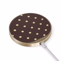 Burga Draadloze Magnetische Oplader - MagSafe en Qi2 - Sorry Busy / Gold