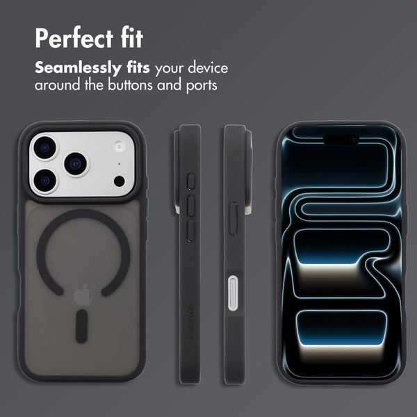 imoshion Colour Guard Back Cover with MagSafe Apple iPhone 17 Pro Max - Black