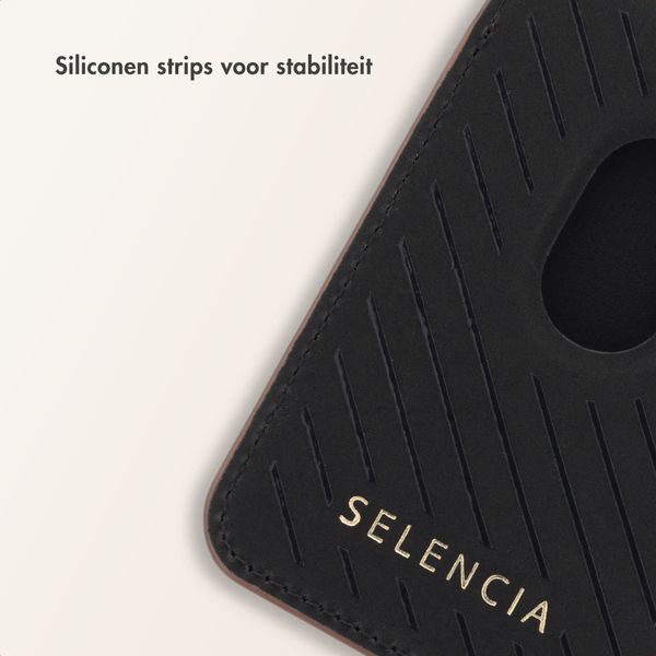 Selencia Sabi Pashouder met MagSafe - Mocha Brown