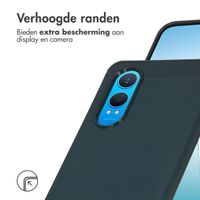 imoshion Brushed Backcover OnePlus Nord CE 4 Lite 5G - Donkerblauw