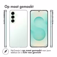 Accezz Clear Backcover Samsung Galaxy S26 Plus - Transparant