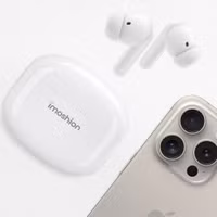 imoshion Aura Pro Draadloze In-ear Oordopjes - Active Noise Cancelling (ANC) - Wit