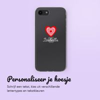Hoesje met eigen foto en/of tekst Apple iPhone SE (2022 / 2020) / 8 / 7 - Hartje