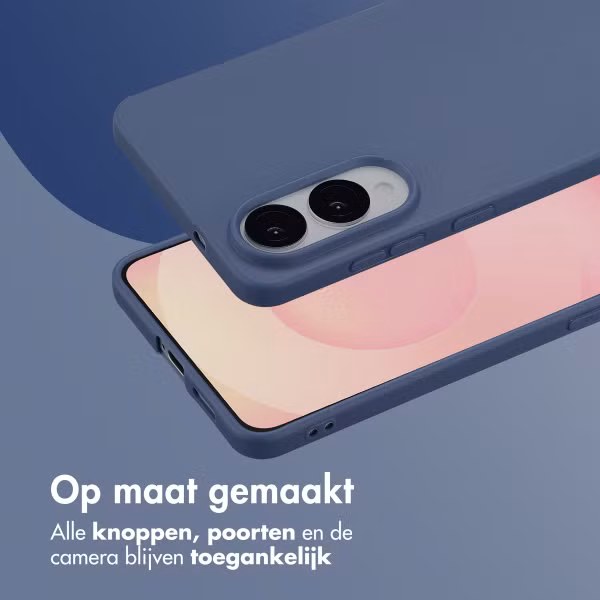 imoshion Color Backcover Samsung Galaxy S25 Edge - Donkerblauw