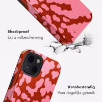 Selencia Vivid Backcover met MagSafe Apple iPhone 13 - Moo’d Blush Pink