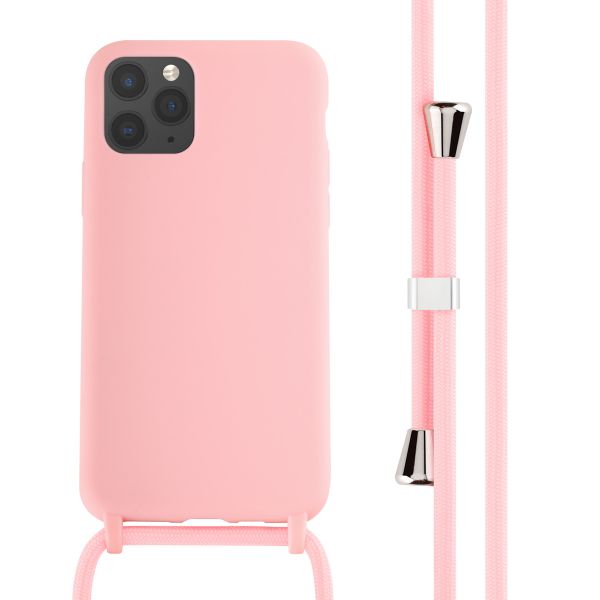 imoshion Siliconen hoesje met koord iPhone 11 Pro - Roze