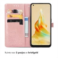 imoshion Mandala Bookcase Oppo Reno 8 T (4G) - Rosé Goud