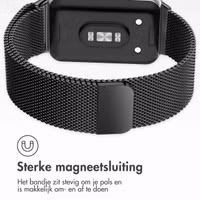imoshion Milanees magnetisch bandje Samsung Galaxy Fit 3 - Zwart
