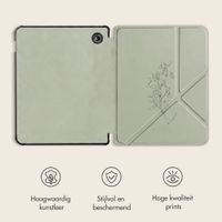 imoshion Design Vouwbare Bookcase Kobo Libra Colour - Floral Green