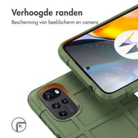 imoshion Rugged Shield Backcover Motorola Moto G22 / E32 / E32s - Donkergroen