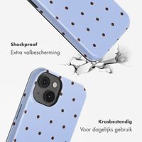 Selencia Vivid Backcover Apple iPhone 14 - Happy Dots Digital Sky