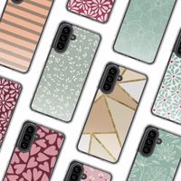 imoshion Design hoesje Samsung Galaxy A26 - Smoke Green Flowers