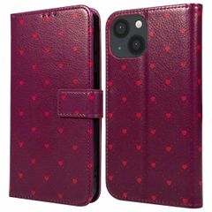 imoshion Design Bookcase Apple iPhone 13 - Crush Check Coral Dust