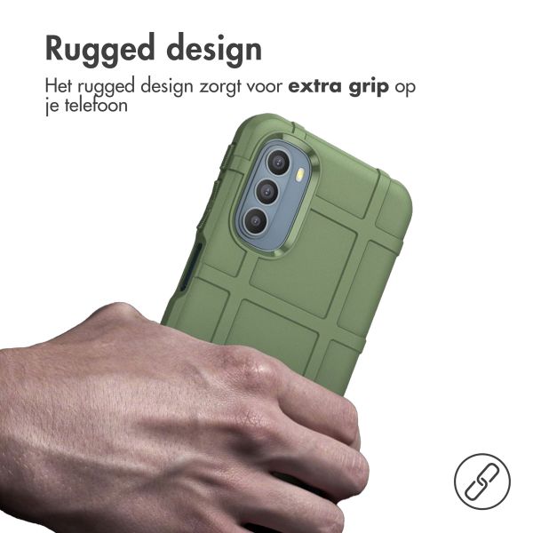 imoshion Rugged Shield Backcover Motorola Moto G31 / G41 - Donkergroen