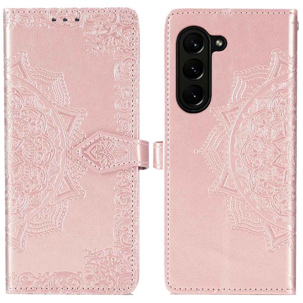 imoshion Mandala Bookcase Samsung Galaxy Z Fold 6 - Rosé Goud