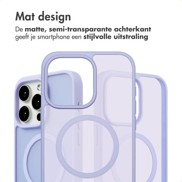 imoshion Color Guard Backcover met MagSafe Apple iPhone 15 Pro Max - Lila
