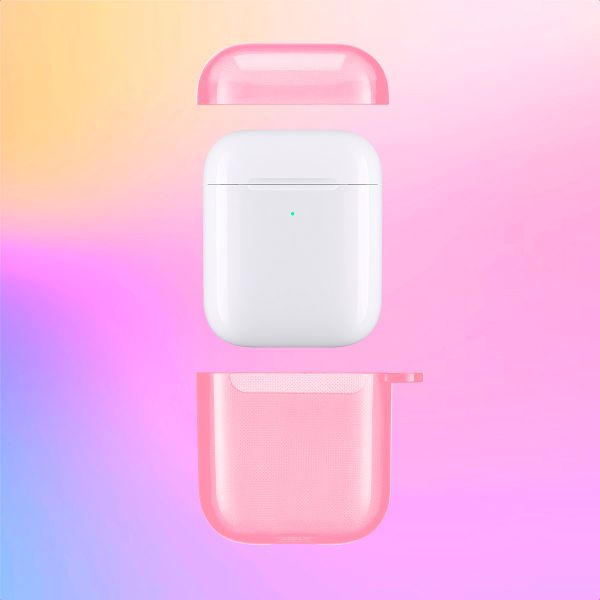 imoshion Neon case  Apple AirPods 1 / 2 - Light Pink