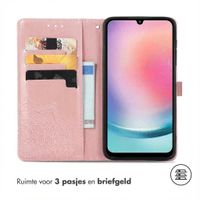 imoshion Mandala Bookcase Samsung Galaxy A25 (5G) - Rosé Goud