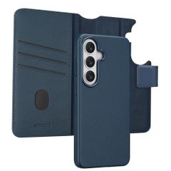 Accezz 2-in-1 Leather Bookcase with MagSafe Samsung Galaxy S26 - Nightfall Blue