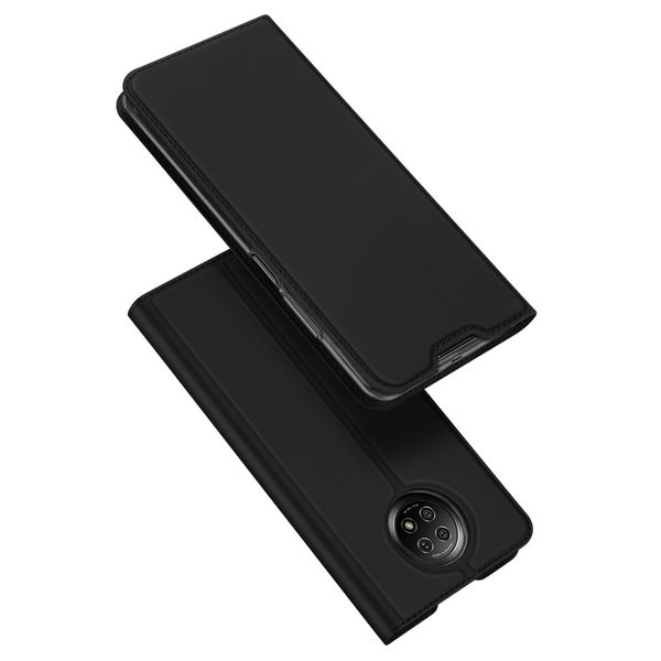 Dux Ducis Slim Softcase Bookcase Xiaomi Redmi Note 9T (5G) - Zwart