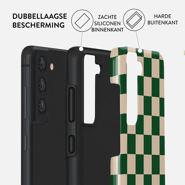 Burga Tough Backcover Samsung Galaxy S21 FE - Ivy League