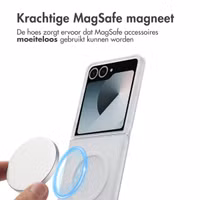 imoshion Color Guard Backcover met MagSafe Samsung Galaxy Z Flip 7 - Wit