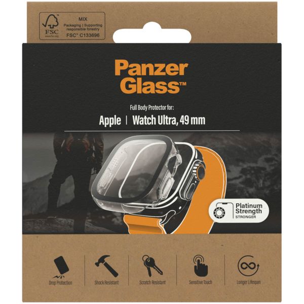 PanzerGlass Full Body Case Apple Watch Ultra - 49 mm - Transparant