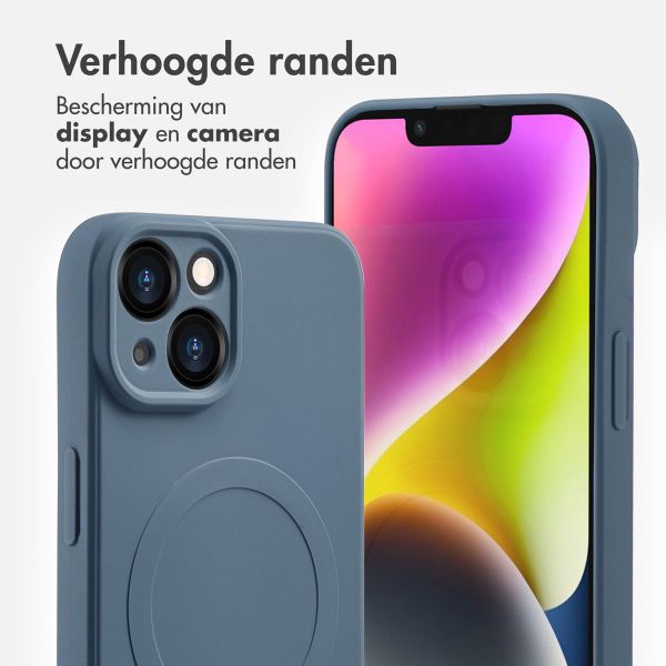 imoshion Color Backcover met MagSafe Apple iPhone 14 - Donkerblauw