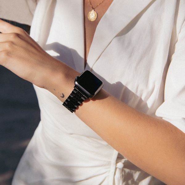 Burga Steel strap Apple Watch | 38/40/41/42 mm - Black