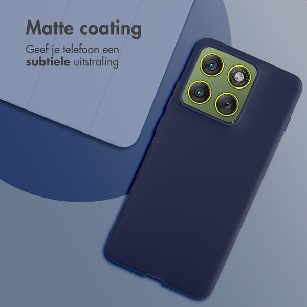 imoshion Color Backcover Motorola Edge 70 - Donkerblauw