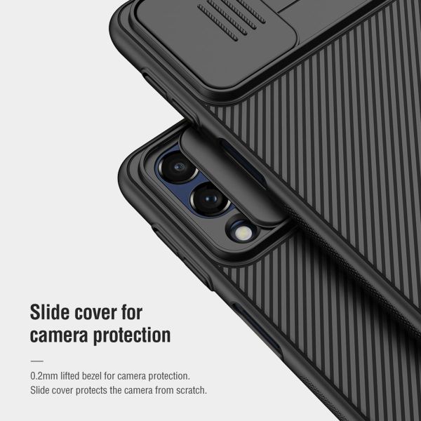 Nillkin CamShield Case Samsung Galaxy M53 - Zwart