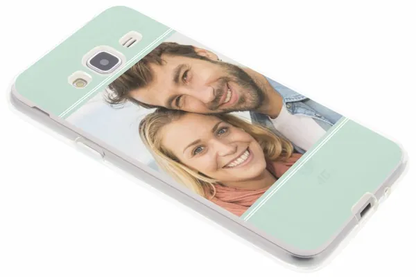 Ontwerp je eigen Galaxy J3 / J3 (2016) gel hoesje - Transparant