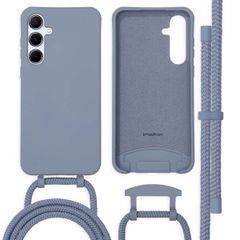 imoshion Color Backcover met afneembaar koord Samsung Galaxy A55 - Ash Blue