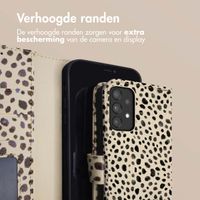 imoshion Design Bookcase Samsung Galaxy A33 - Black And White Dots