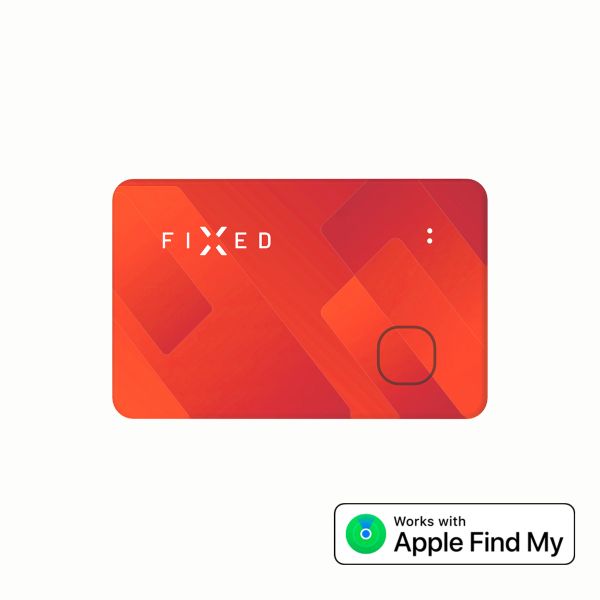 Fixed Tag Card - Bluetooth Tracker voor iOS - Oranje